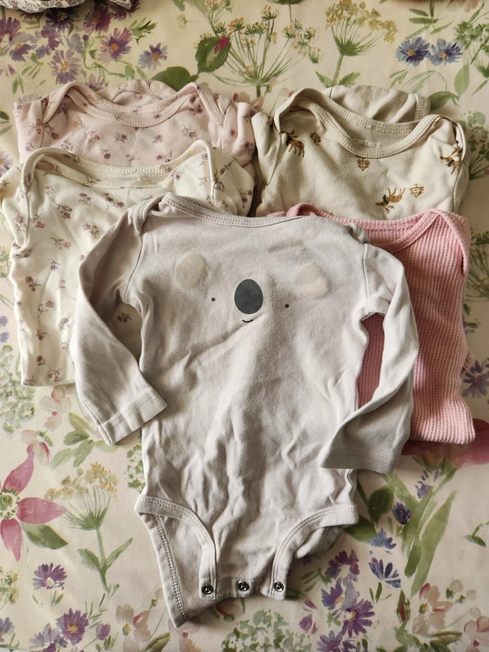 Carter's Long-Sleeve Baby Bodysuit Bundle